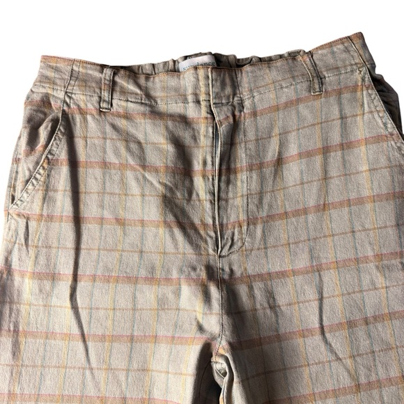 Sundance | Green Tartan Plaid Khaki Chinos| Sz 10 - Picture 2 of 6